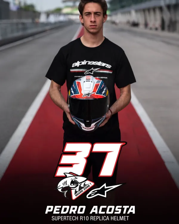 Alpinestars Supertech R10 Pedro Acosta Le Helmet> Integraalhelmen