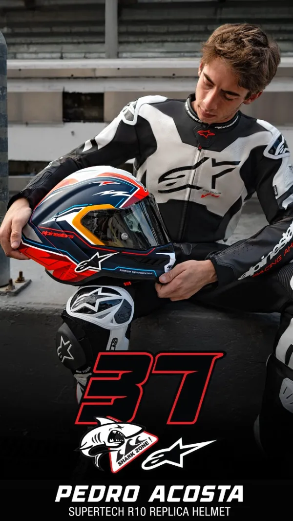 Alpinestars Supertech R10 Pedro Acosta Le Helmet> Integraalhelmen
