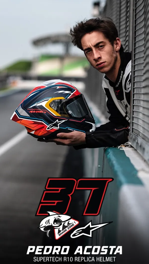 Alpinestars Supertech R10 Pedro Acosta Le Helmet> Integraalhelmen