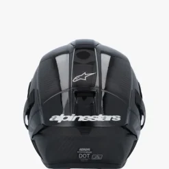 Alpinestars Supertech R10 Solid Black Carbon M&G> Integraalhelmen|Carbon Helmen
