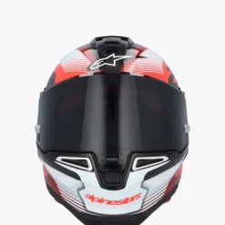 Alpinestars Supertech R10 Team Black Carbon Red White Glossy><noscript><img width=