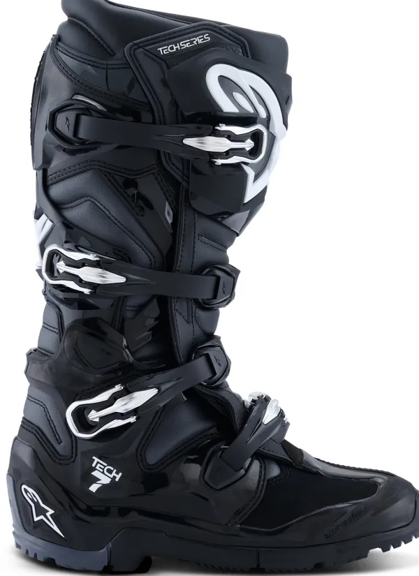 Alpinestars Tech 7 Enduro Black/Anthracite/White>Heren Heren Motorlaarzen|Adventure Motorlaarzen