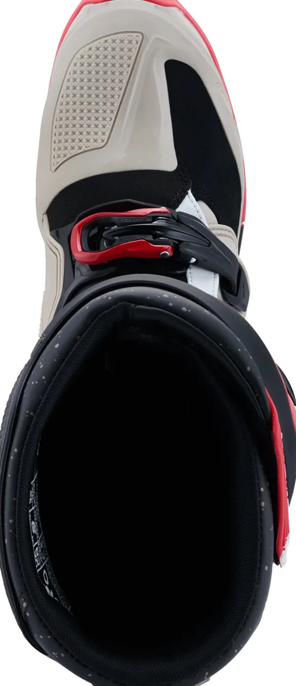 Alpinestars Tech 7 Enduro Black/Light Gray/Bright Red>Heren Heren Motorlaarzen|Adventure Motorlaarzen
