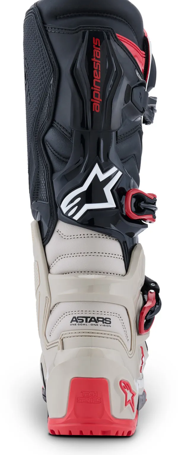Alpinestars Tech 7 Enduro Black/Light Gray/Bright Red>Heren Heren Motorlaarzen|Adventure Motorlaarzen