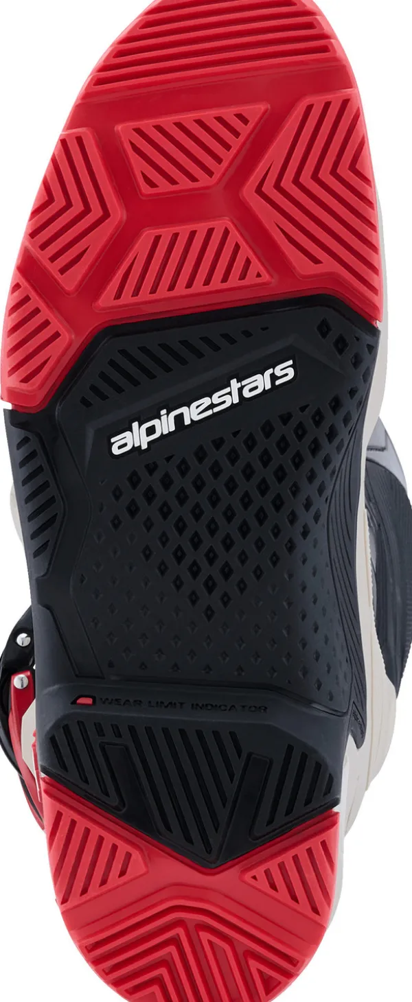Alpinestars Tech 7 Enduro Black/Light Gray/Bright Red>Heren Heren Motorlaarzen|Adventure Motorlaarzen