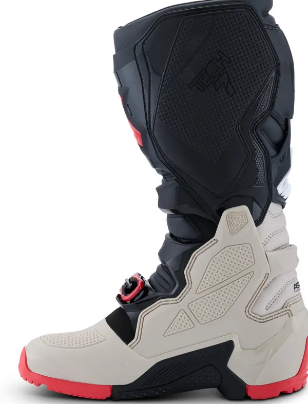 Alpinestars Tech 7 Enduro Black/Light Gray/Bright Red>Heren Heren Motorlaarzen|Adventure Motorlaarzen