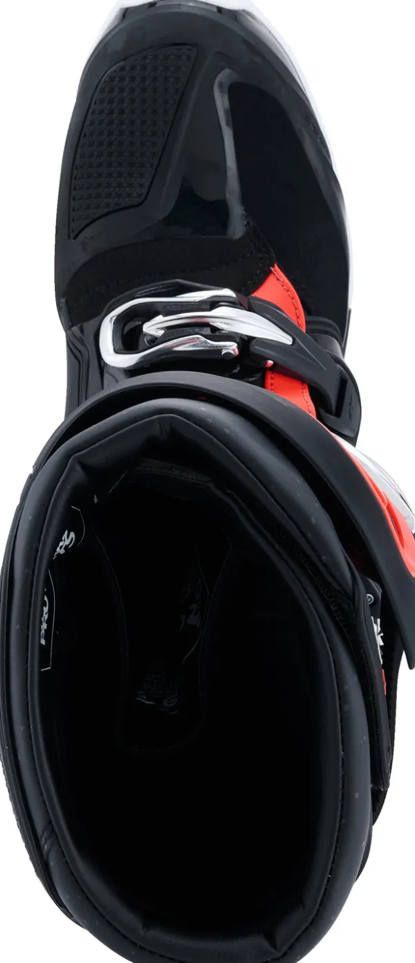 Alpinestars Tech 7 Enduro Drystar Black/Red Fluo/White>Heren Heren Motorlaarzen