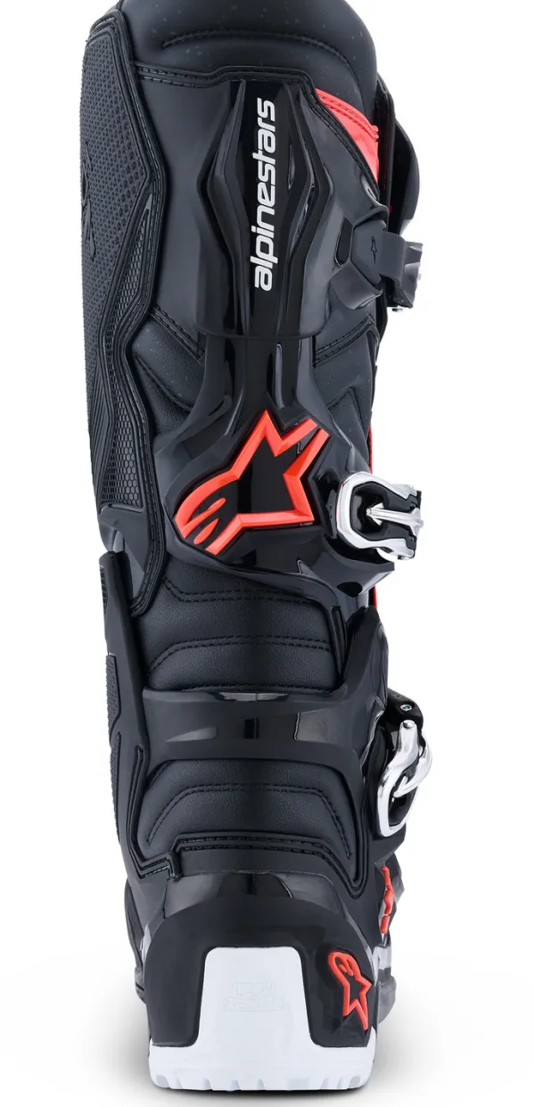 Alpinestars Tech 7 Enduro Drystar Black/Red Fluo/White>Heren Heren Motorlaarzen