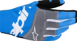 Alpinestars Techstar Gloves Black Blue> Motorhandschoenen