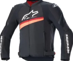 Alpinestars T-Gp Plus R V4 Airflow Motorjas Black Red Fluo 1030> Motorjassen