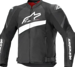 Alpinestars T-Gp Plus R V4 Airflow Motorjas Black White 12> Motorjassen