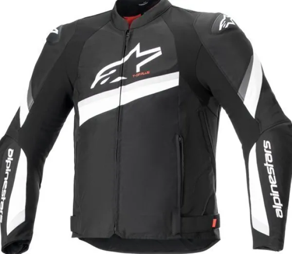 Alpinestars T-GP Plus R V4 Motorjas Black White 12> Motorjassen