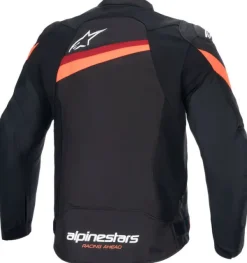 Alpinestars T-GP Plus R V4 Motorjas Black Red Fluo 1030> Motorjassen