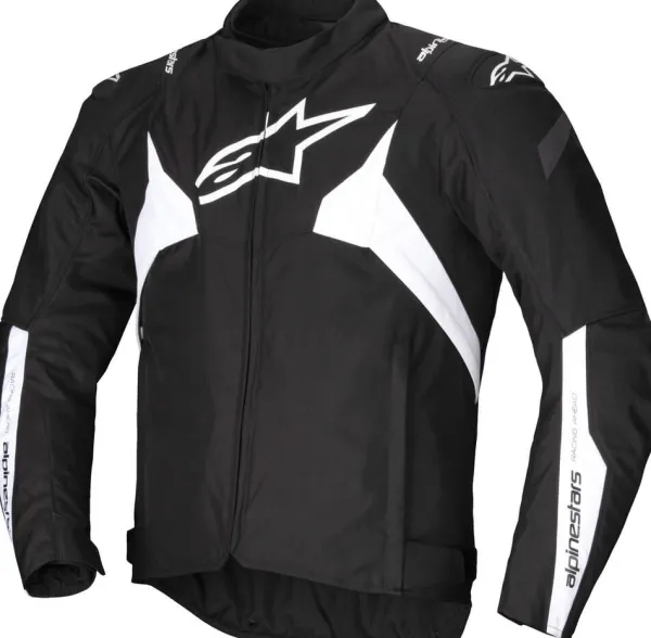 Alpinestars T-Jaws V4 WP Motorjas Black/White 12> Motorjassen