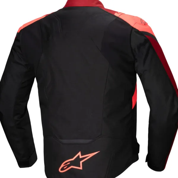 Alpinestars T-Jaws V4 WP Motorjas Black/Red Fluo/Dark Red 1365> Motorjassen