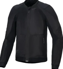 Alpinestars Troop-Air Motorjas Black Black 1100> Motorjassen