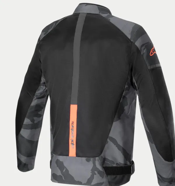 Alpinestars T-SP X Superair Motorjas Gray Camo Red Fluo 9133> Motorjassen