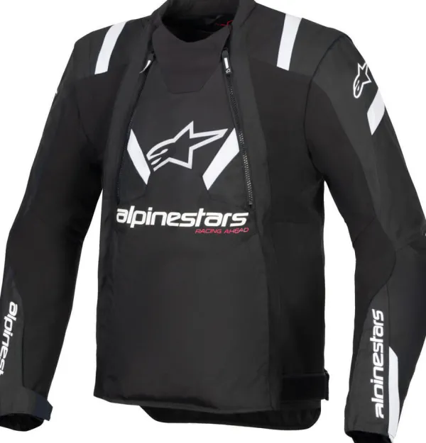 Alpinestars T-Stunt Air Motorjas Black/White 12> Motorjassen