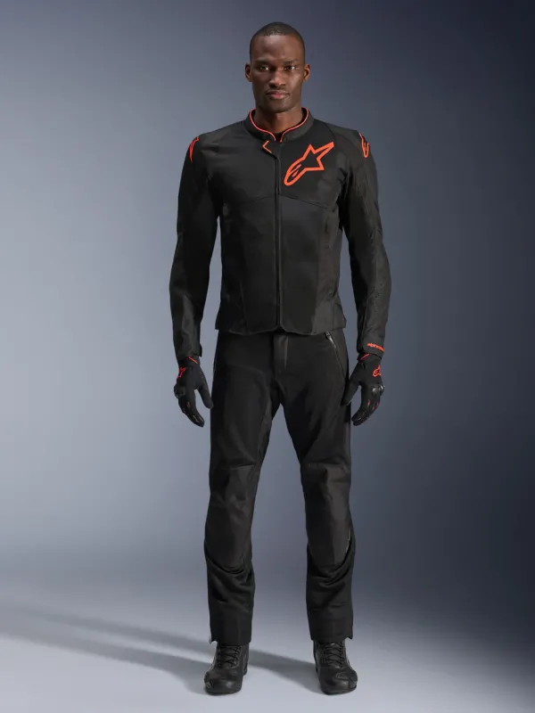 Alpinestars Viper Air V4 Motorjas Black Red Fluo 1030> Motorjassen