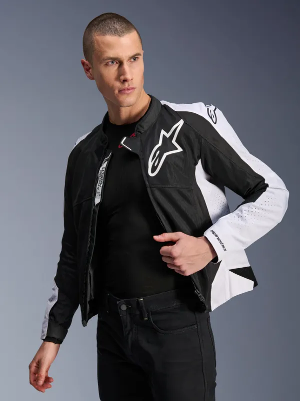 Alpinestars Viper Air V4 Motorjas Black White 12> Motorjassen