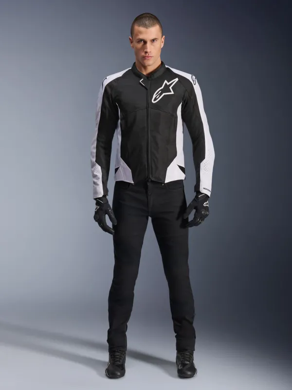 Alpinestars Viper Air V4 Motorjas Black White 12> Motorjassen