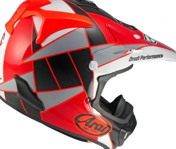 Arai MX-V EVO Peak Red> Adventure Helmen|Crosshelmen