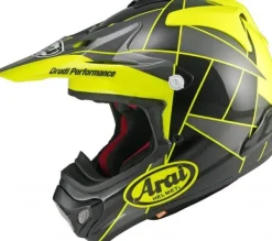Arai MX-V EVO Peak Yellow> Adventure Helmen|Crosshelmen