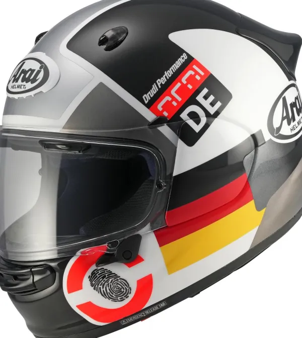 Arai Quantic 06 Nation DE> Integraalhelmen|Bluetooth Helmen
