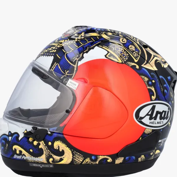 Arai RX-7V Evo Samurai> Integraalhelmen|Bluetooth Helmen