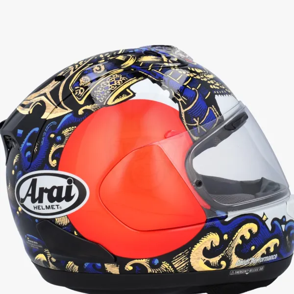 Arai RX-7V Evo Samurai> Integraalhelmen|Bluetooth Helmen