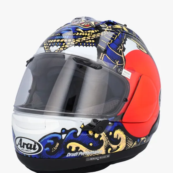 Arai RX-7V Evo Samurai> Integraalhelmen|Bluetooth Helmen