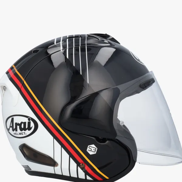 Arai SZ-R EVO Temu White> Jethelmen|Bluetooth Helmen