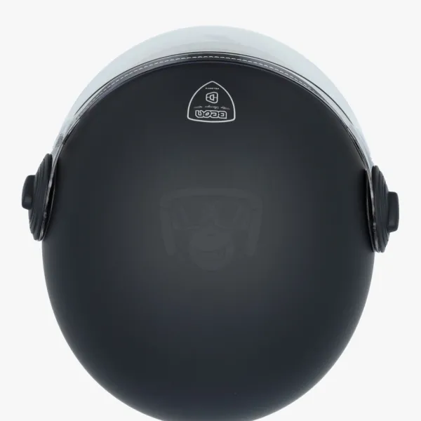 Beon B108 Custom Matt Zwart>DAMES Jethelmen|Dames Scooterhelmen
