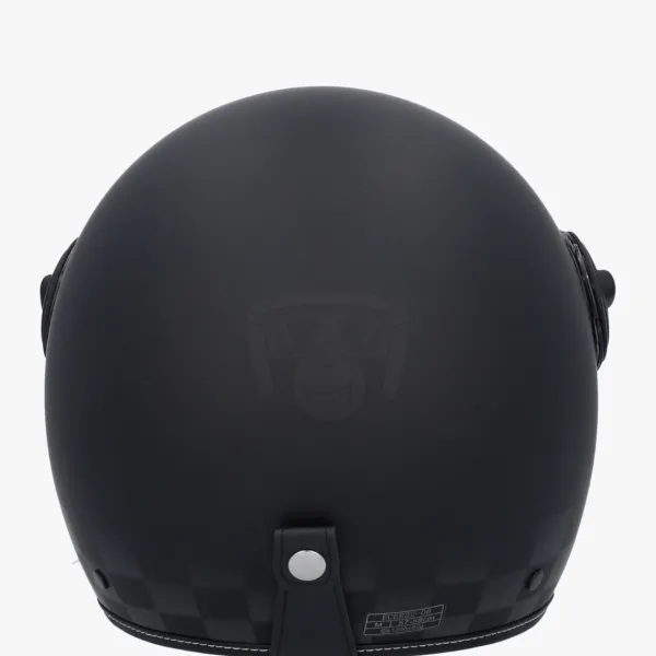 Beon B108 Custom Matt Zwart>DAMES Jethelmen|Dames Scooterhelmen