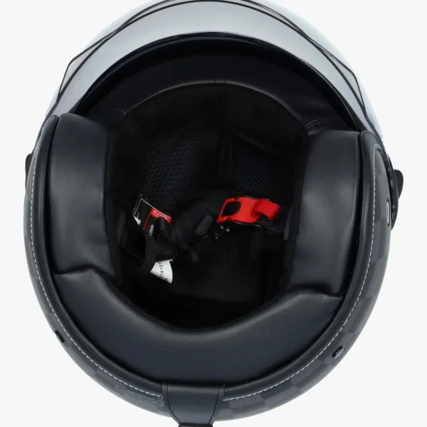 Beon B108 Custom Matt Zwart>DAMES Jethelmen|Dames Scooterhelmen
