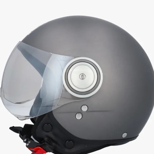 Beon B110 Mat Titanium>DAMES Jethelmen|Dames Scooterhelmen