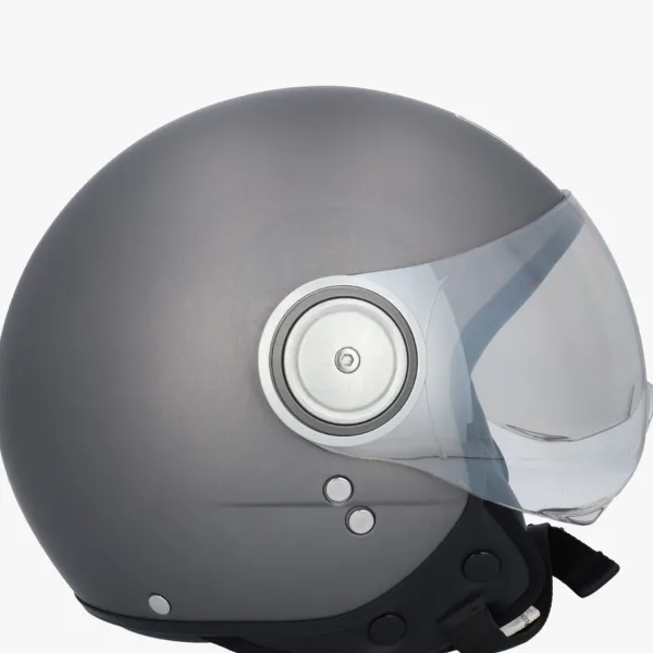 Beon B110 Mat Titanium>DAMES Jethelmen|Dames Scooterhelmen