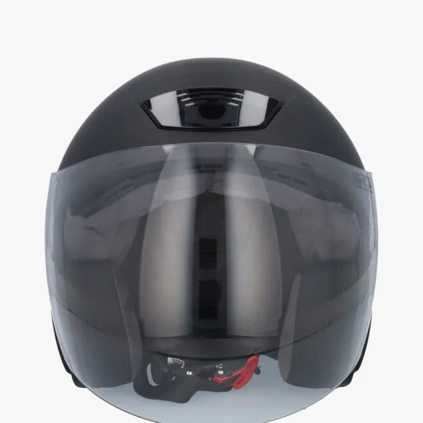Beon B217 Matt Zwart>DAMES Jethelmen|Dames Scooterhelmen