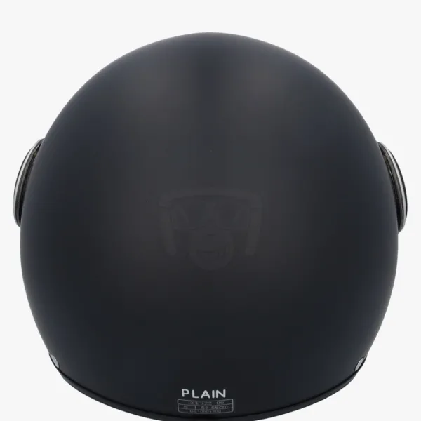 Beon B110 Mat Zwart>DAMES Jethelmen|Dames Scooterhelmen
