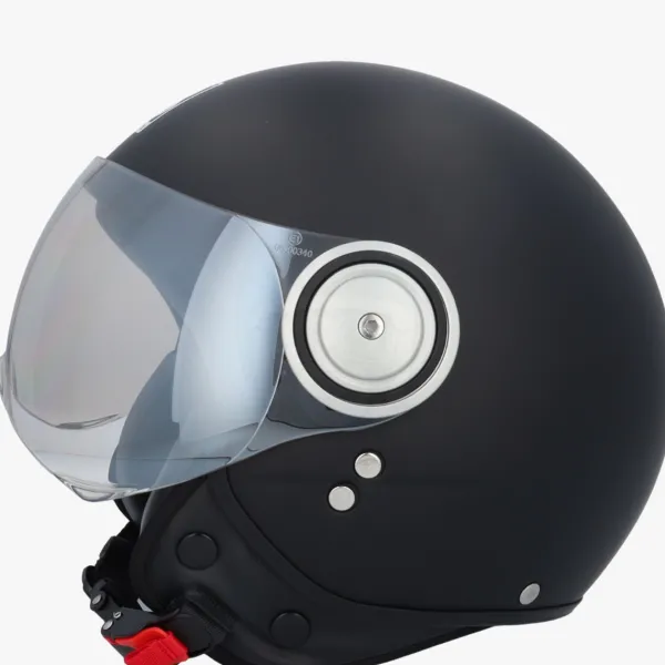 Beon B110 Mat Zwart>DAMES Jethelmen|Dames Scooterhelmen