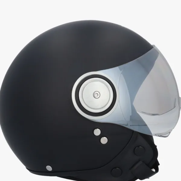 Beon B110 Mat Zwart>DAMES Jethelmen|Dames Scooterhelmen