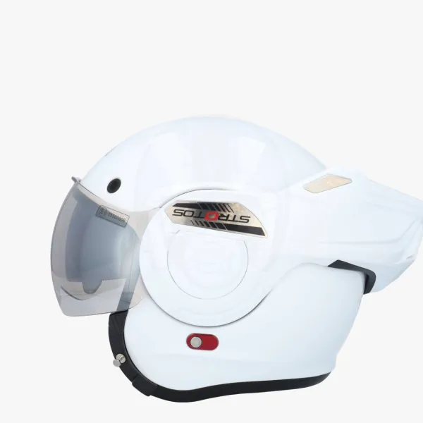 Beon B707 Stratos Wit> Systeemhelmen|Helmen Met Zonnevizier