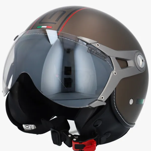 Beon Design-B Luxe Brons>DAMES Vespa Helmen|Jethelmen