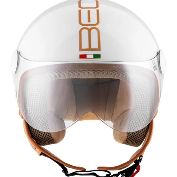 Beon Design Luxe wit>DAMES Vespa Helmen|Jethelmen