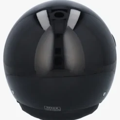 Beon Design Zwart Glans Effen>DAMES Vespa Helmen|Jethelmen