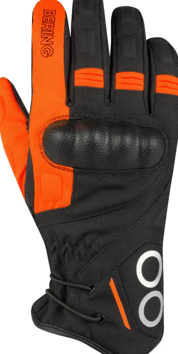 Bering Lady Zephyr Gloves Grey/Orange> Motorhandschoenen