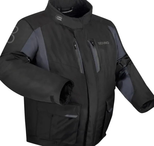 Bering Siberia KS Motorjas Black/Grey> Motorjassen