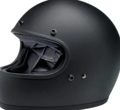 Biltwell Gringo Flat Black> Retro Helmen|Integraalhelmen