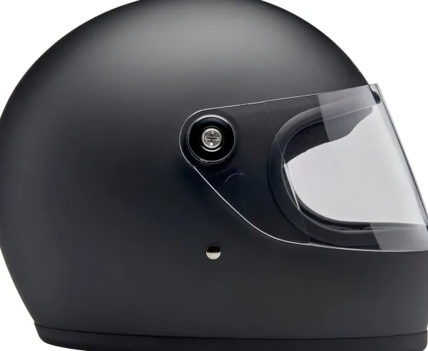 Biltwell Gringo S Flat Black> Retro Helmen|Integraalhelmen