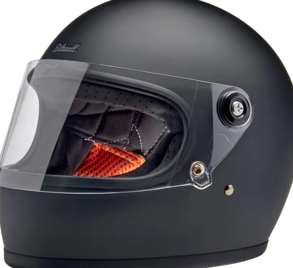 Biltwell Gringo S Flat Black> Retro Helmen|Integraalhelmen